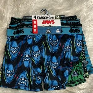 Jaws Boys' Athletic Boxer Briefs Set